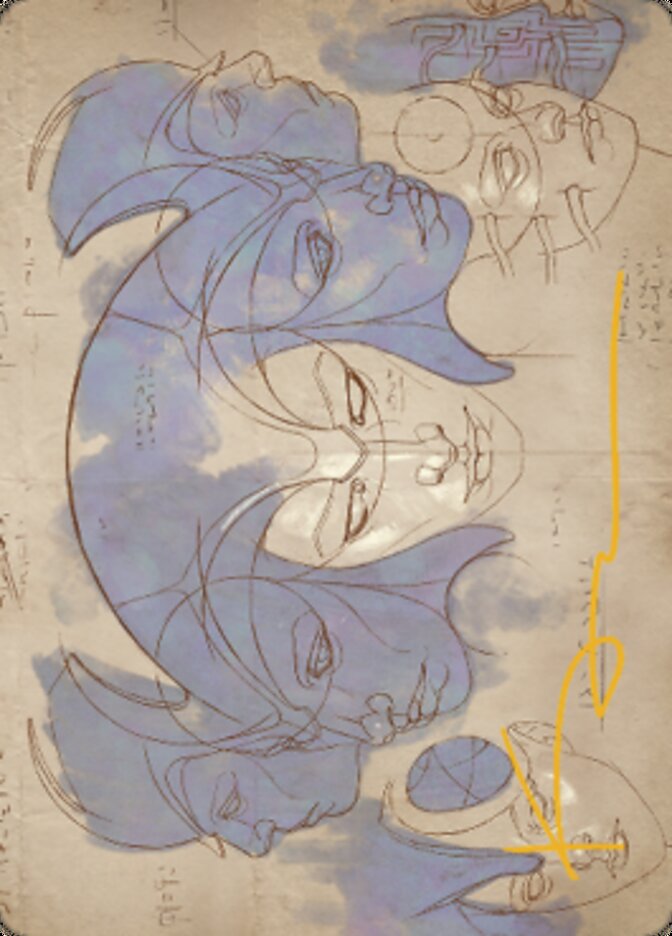 Helm of the Host Art Card (Gold-Stamped Signature) [The Brothers' War Art Series] Magic: The Gathering
