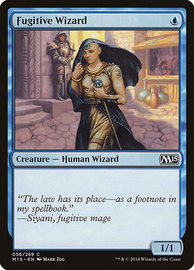 Fugitive Wizard [Magic 2015] Magic: The Gathering