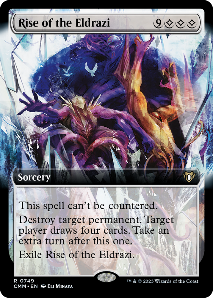 Rise of the Eldrazi (Extended Art) [Commander Masters] Magic: The Gathering