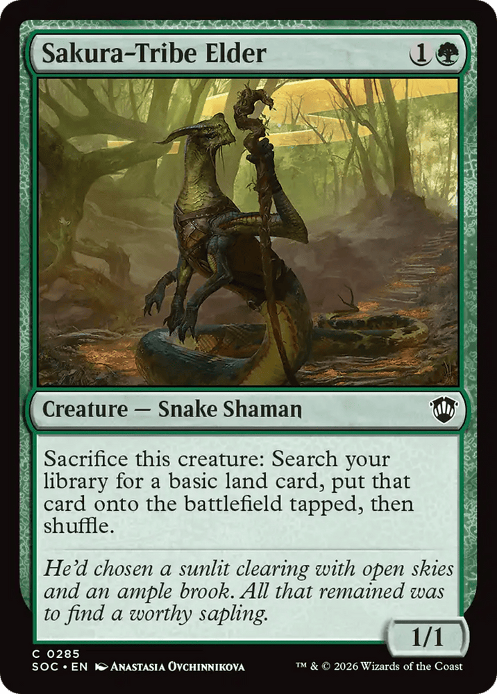 Sakura-Tribe Elder [Secrets of Strixhaven Commander]