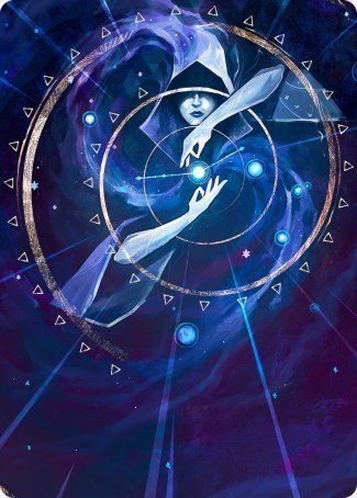 Time Warp Art Card [Strixhaven: School of Mages Art Series] Magic: The Gathering