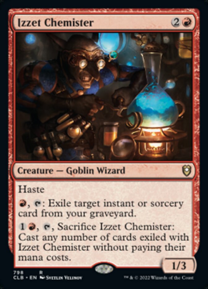 Izzet Chemister [Commander Legends: Battle for Baldur's Gate] Magic: The Gathering