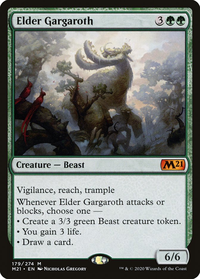 Elder Gargaroth [Core Set 2021] Magic: The Gathering