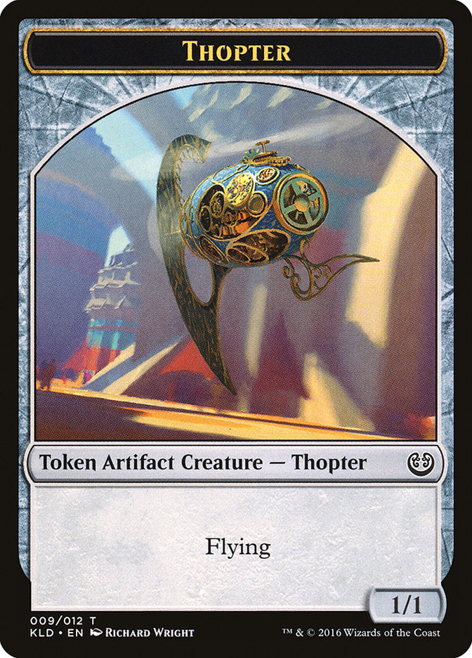 Thopter Token (009/012) [Kaladesh Tokens] Magic: The Gathering