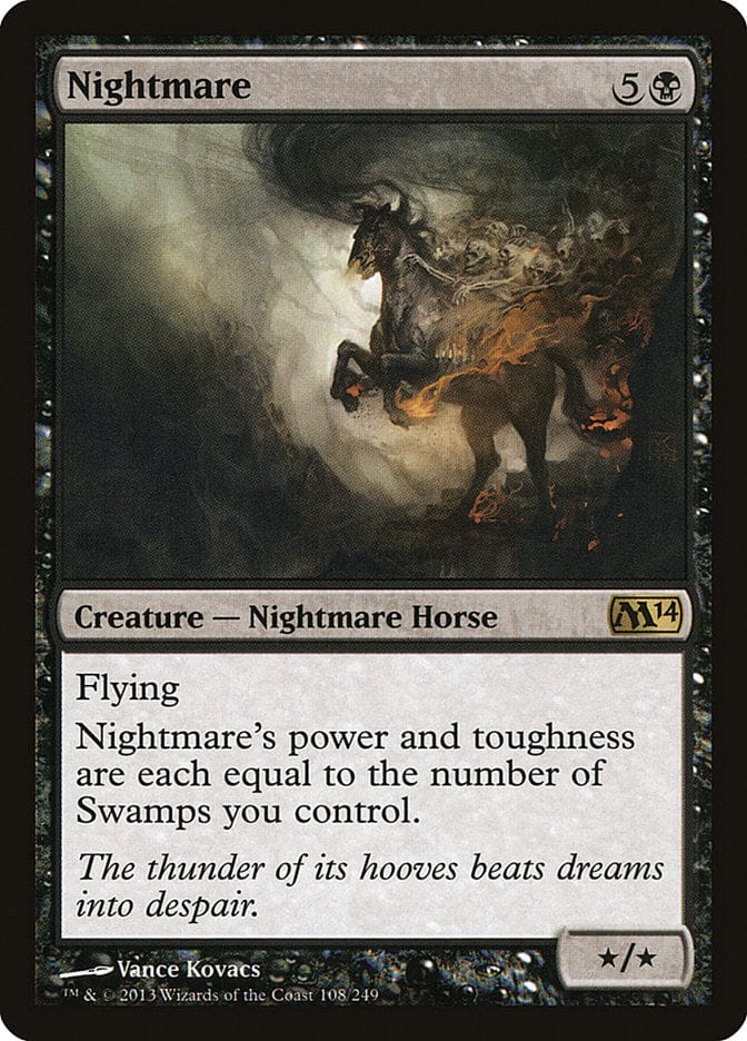 Nightmare [Magic 2014] Magic: The Gathering