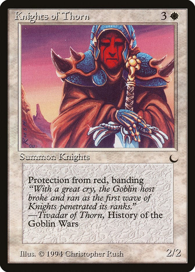 Knights of Thorn [The Dark] Magic: The Gathering