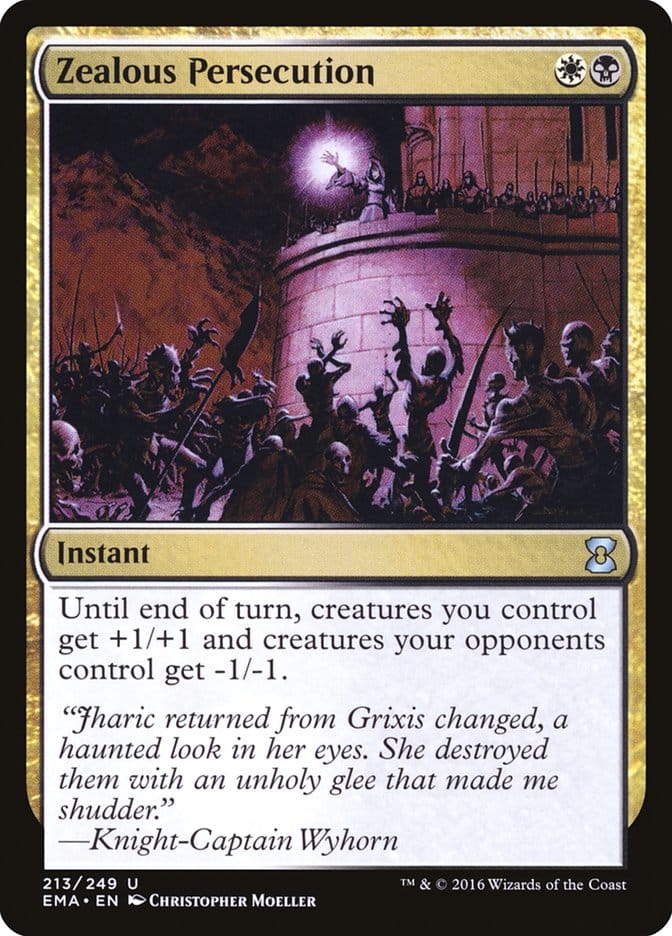 Zealous Persecution [Eternal Masters] Magic: The Gathering