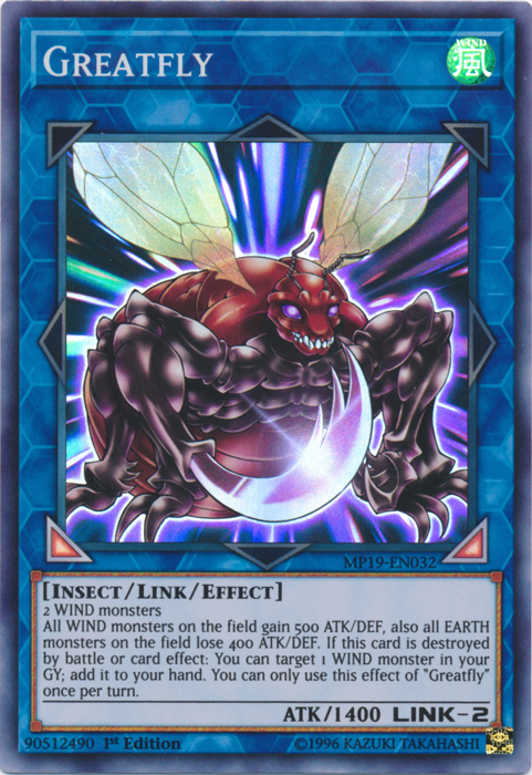 Greatfly [MP19-EN032] Super Rare - Yugioh Cards For Your TCG Needs!