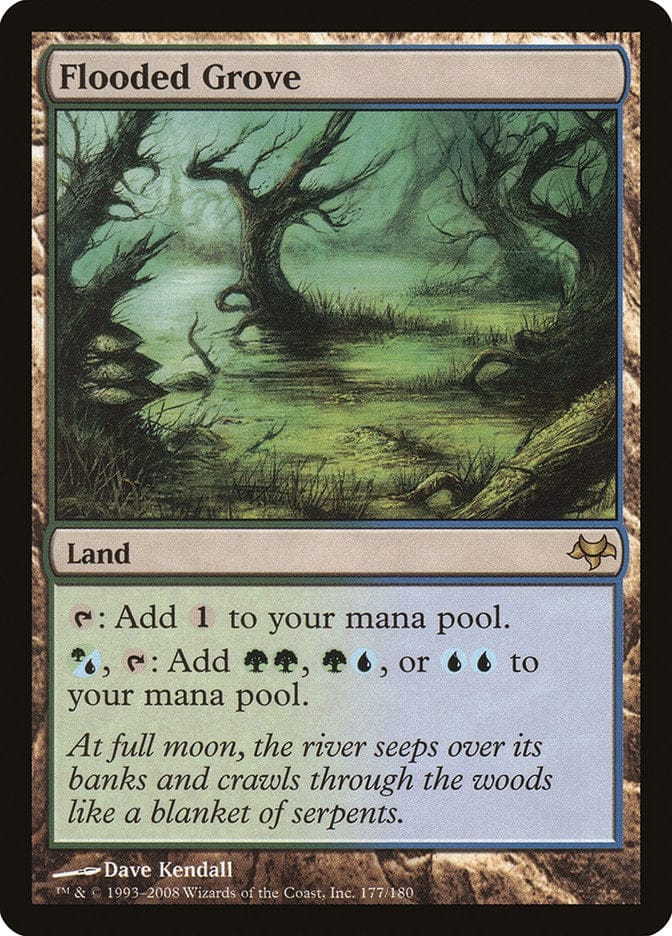 Flooded Grove [Eventide] Magic: The Gathering