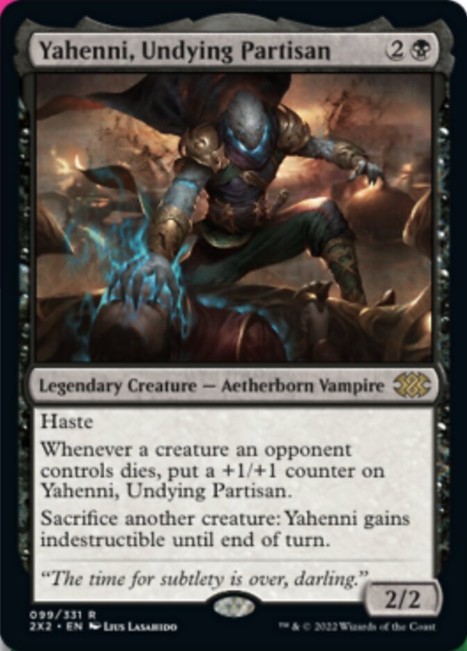 Yahenni, Undying Partisan [Double Masters 2022] Magic: The Gathering