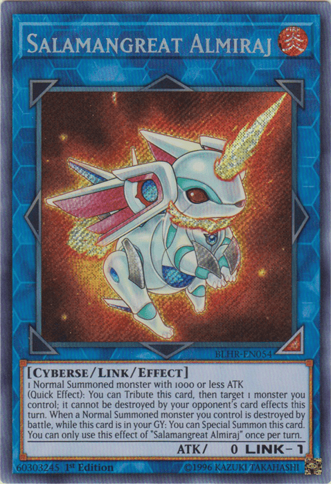 Salamangreat Almiraj [BLHR-EN054] Secret Rare - Yugioh Cards For Your TCG Needs!