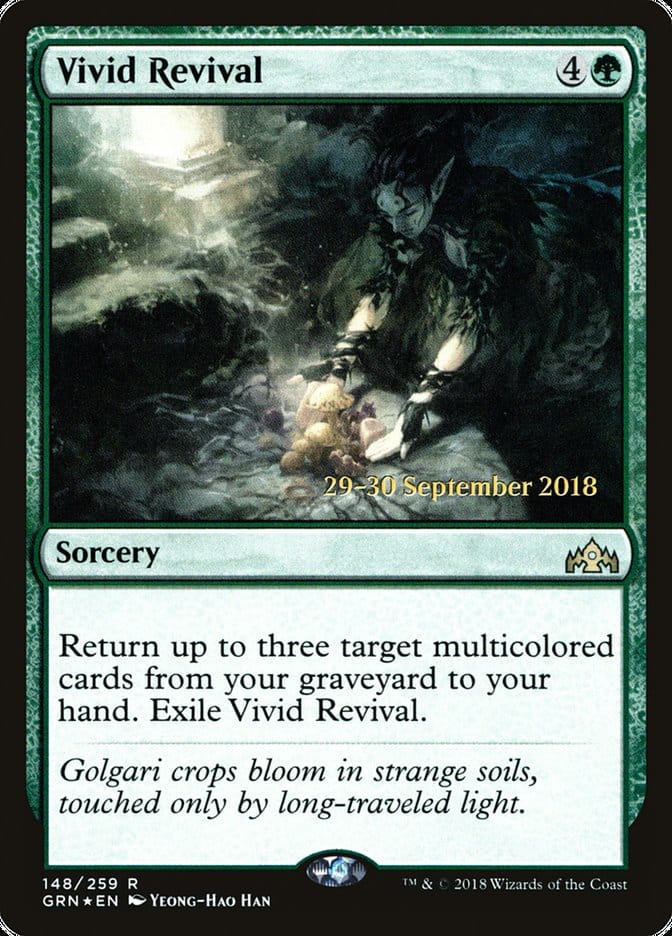 Vivid Revival [Guilds of Ravnica Prerelease Promos] Magic: The Gathering