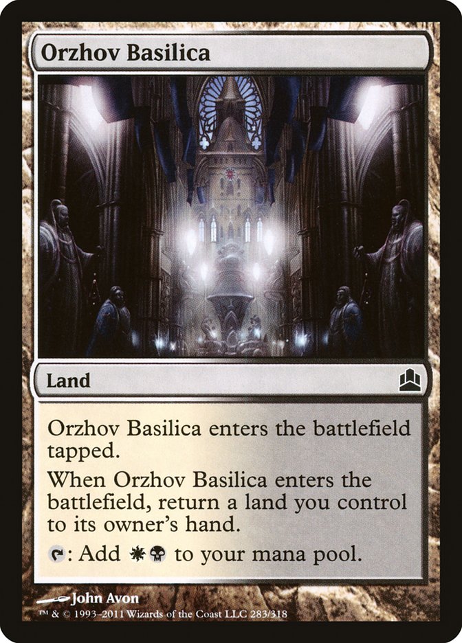 Orzhov Basilica [Commander 2011] Magic: The Gathering