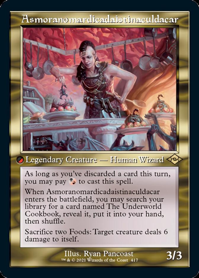 Asmoranomardicadaistinaculdacar (Retro) [Modern Horizons 2] Magic: The Gathering