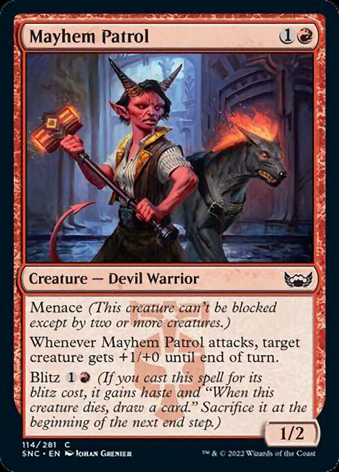 Mayhem Patrol [Streets of New Capenna] Magic: The Gathering
