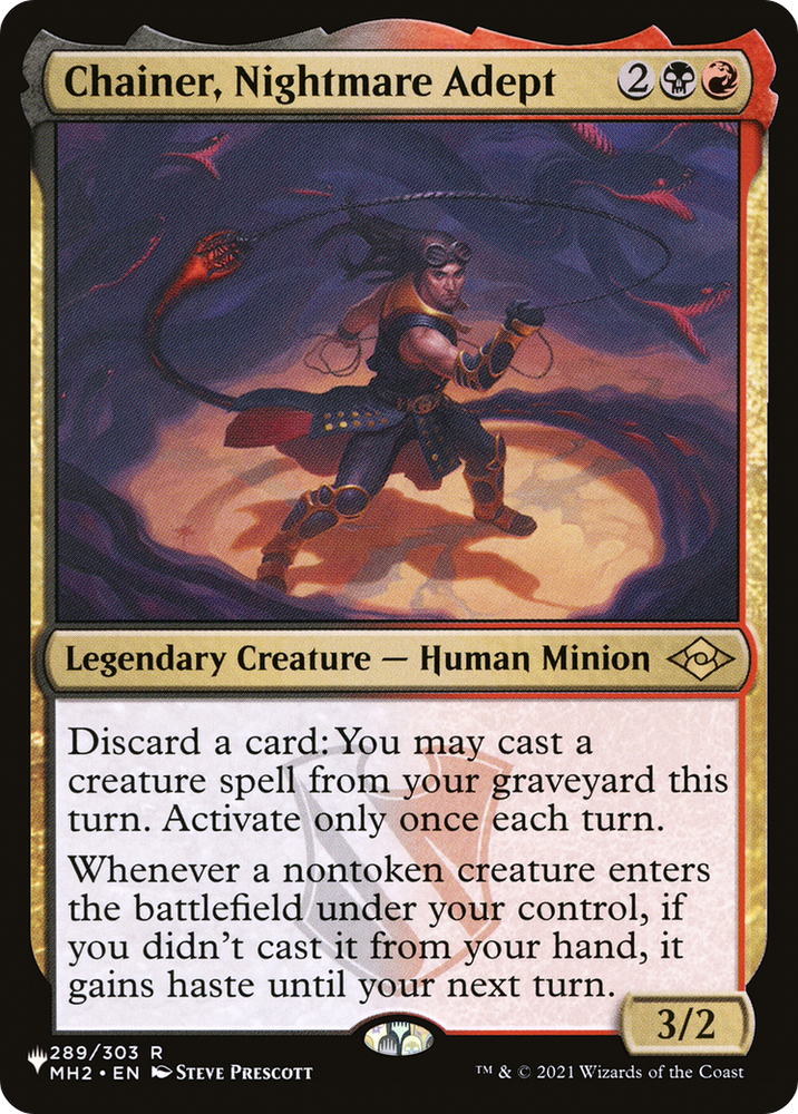 Chainer, Nightmare Adept [The List] Magic: The Gathering