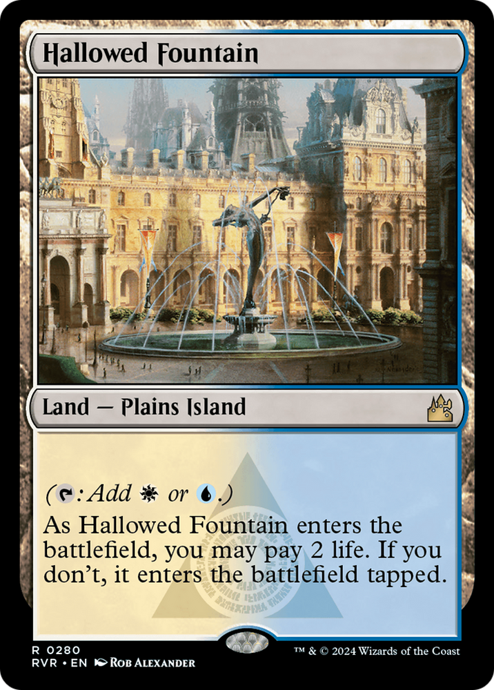 Hallowed Fountain [Ravnica Remastered] Magic: The Gathering