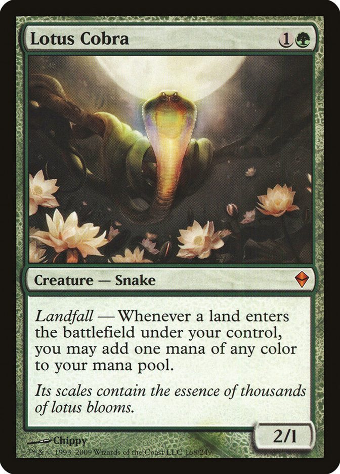 Lotus Cobra [Zendikar] Magic: The Gathering