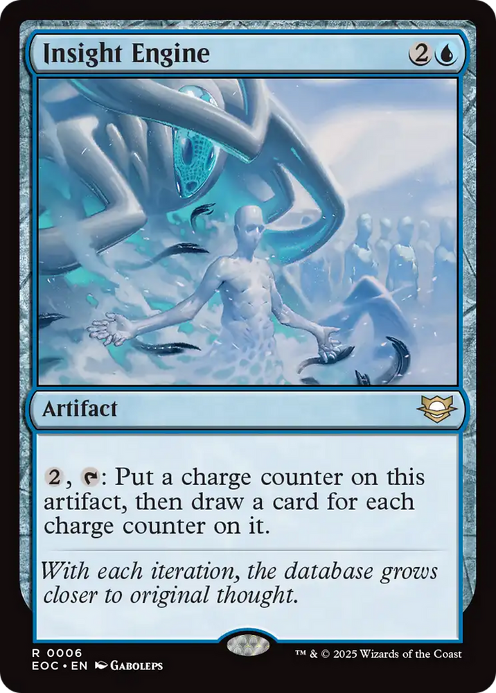 Insight Engine [Edge of Eternities Commander] Magic: The Gathering
