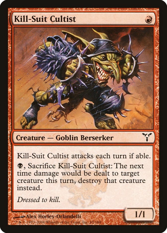 Kill-Suit Cultist [Dissension] Magic: The Gathering