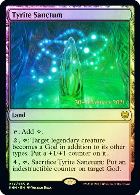 Tyrite Sanctum [Kaldheim Prerelease Promos] Magic: The Gathering
