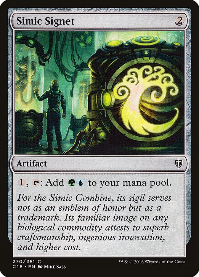 Simic Signet [Commander 2016] Magic: The Gathering