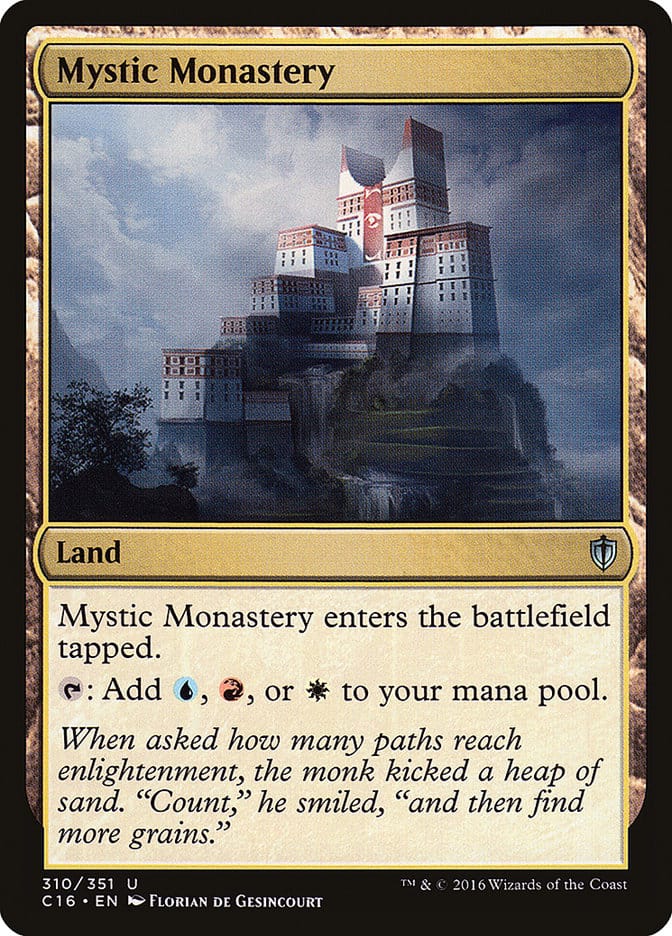 Mystic Monastery [Commander 2016] Magic: The Gathering