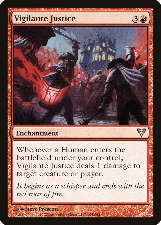 Vigilante Justice [Avacyn Restored] Magic: The Gathering