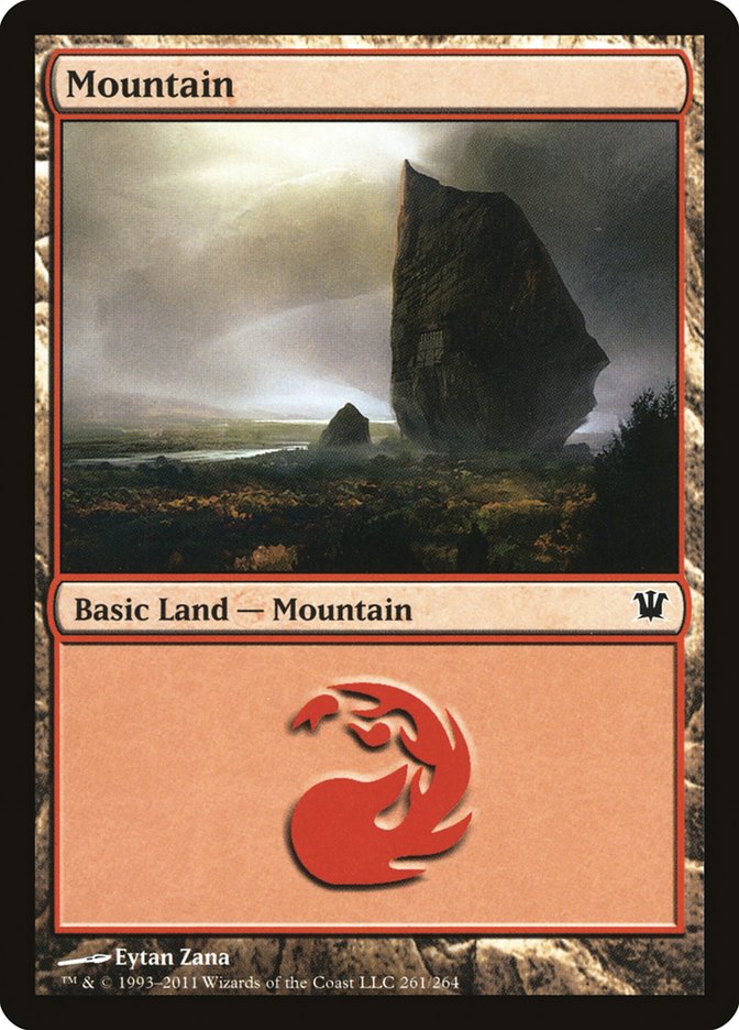 Mountain (261) [Innistrad] Magic: The Gathering