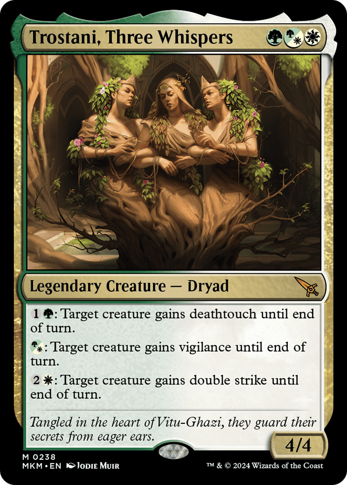 Trostani, Three Whispers [Murders at Karlov Manor] Magic: The Gathering