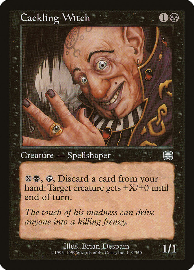 Cackling Witch [Mercadian Masques] Magic: The Gathering