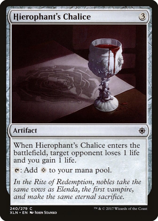 Hierophant's Chalice [Ixalan] Magic: The Gathering