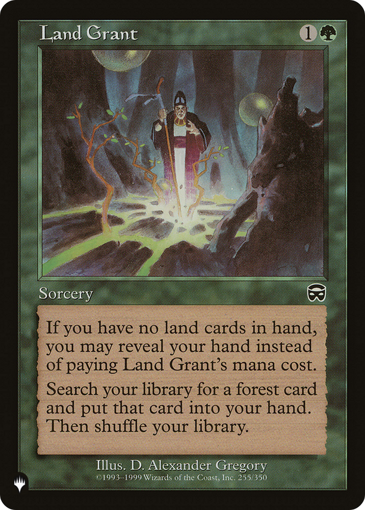 Land Grant [The List] Magic: The Gathering