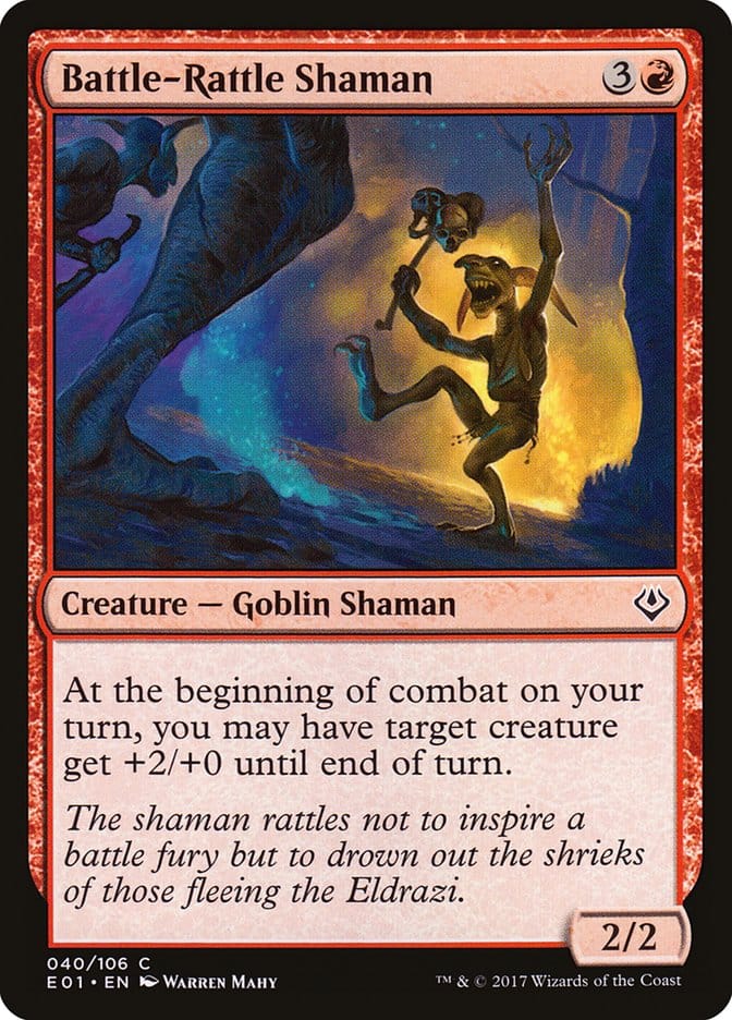 Battle-Rattle Shaman [Archenemy: Nicol Bolas] Magic: The Gathering