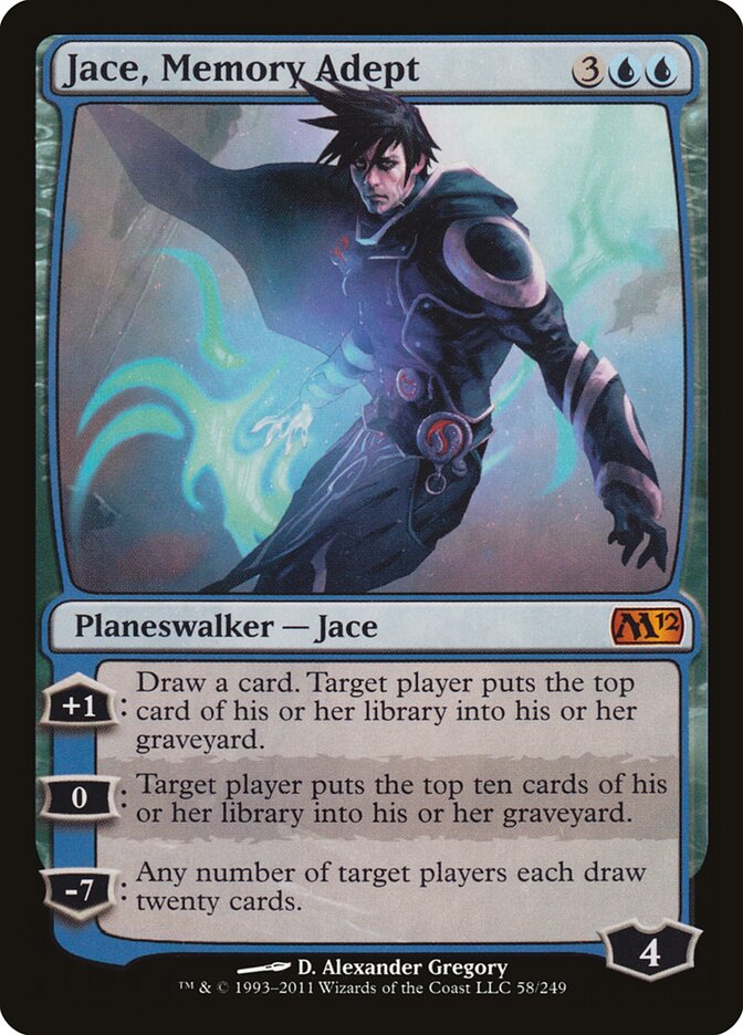 Jace, Memory Adept [Magic 2012] Magic: The Gathering