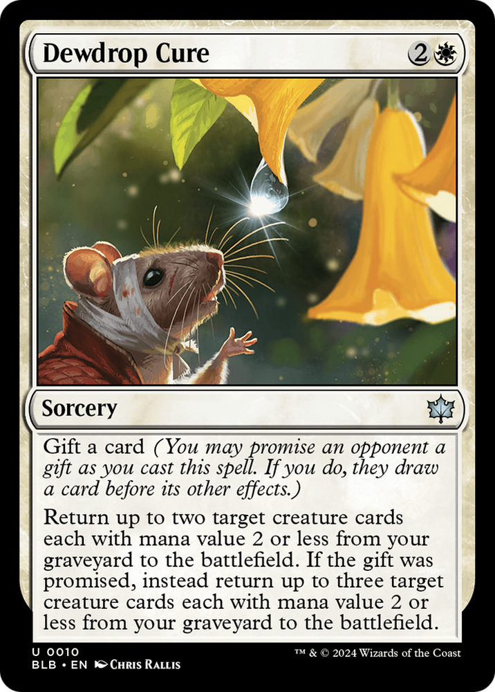 Dewdrop Cure [Bloomburrow] Magic: The Gathering