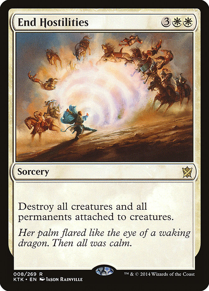 End Hostilities [Khans of Tarkir] Magic: The Gathering