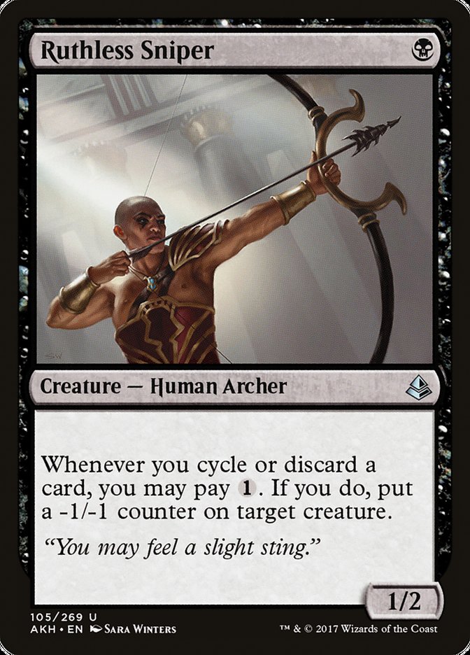 Ruthless Sniper [Amonkhet] Magic: The Gathering