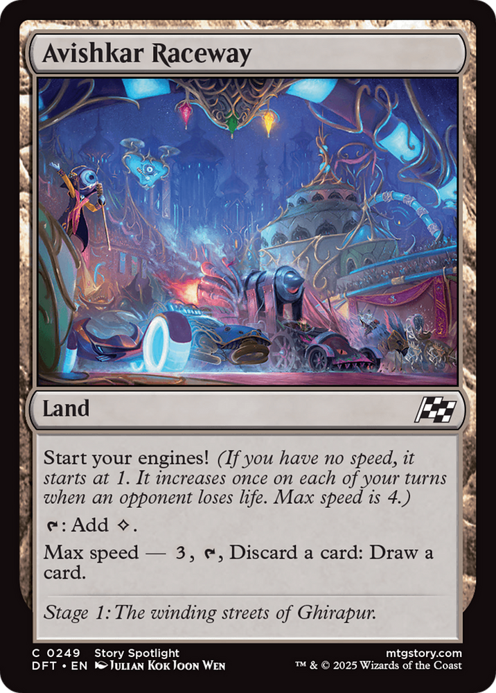 Avishkar Raceway [Aetherdrift] Magic: The Gathering