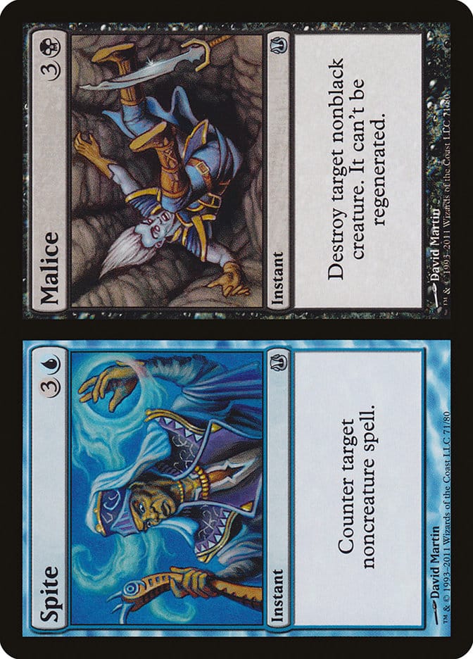 Spite // Malice [Duel Decks: Ajani vs. Nicol Bolas] Magic: The Gathering