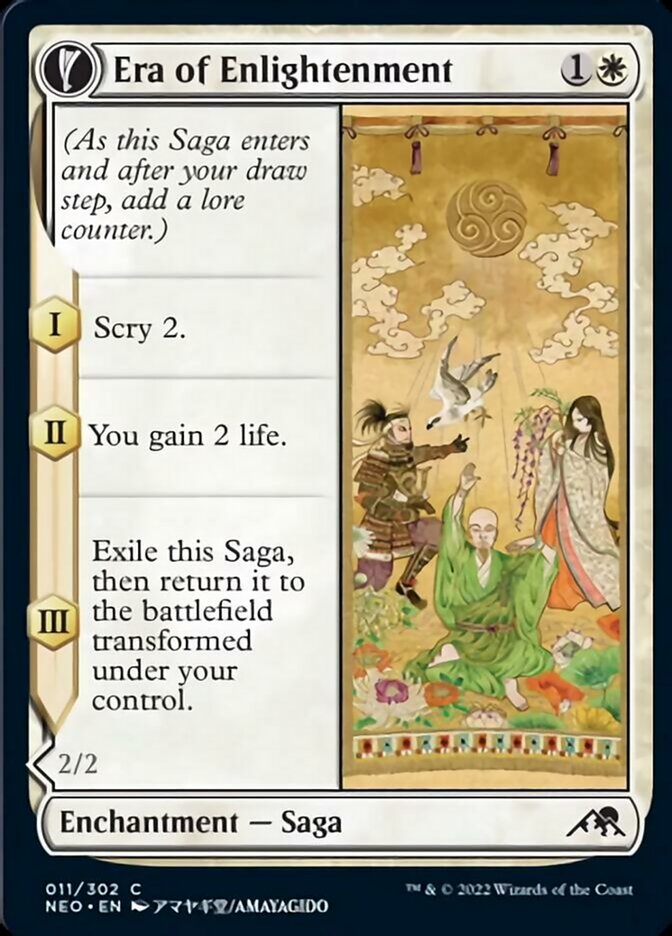 Era of Enlightenment // Hand of Enlightenment [Kamigawa: Neon Dynasty] Magic: The Gathering