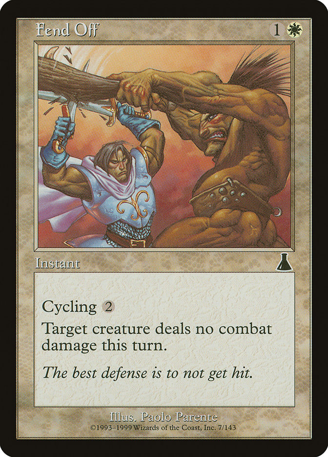 Fend Off [Urza's Destiny] Magic: The Gathering