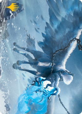 Waildrifter Art Card (Gold-Stamped Signature) [Innistrad: Midnight Hunt Art Series] Magic: The Gathering