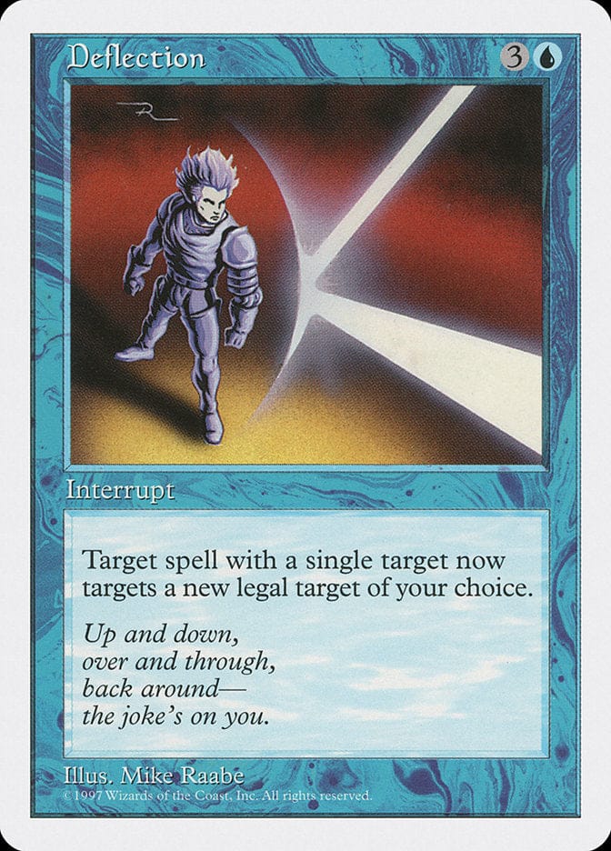 Deflection [Fifth Edition] Magic: The Gathering