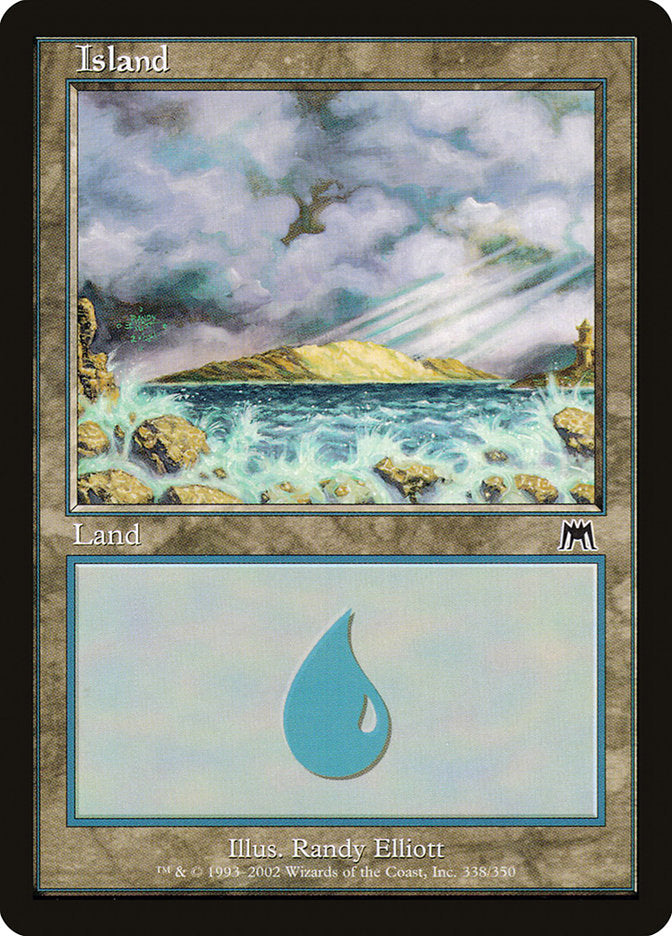 Island (338) [Onslaught] Magic: The Gathering