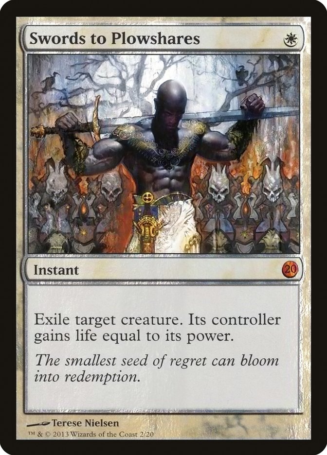 Swords to Plowshares [From the Vault: Twenty] Magic: The Gathering