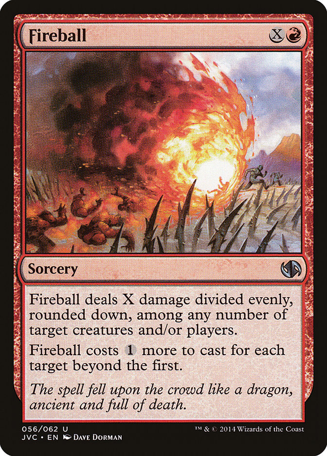 Fireball [Duel Decks Anthology] Magic: The Gathering