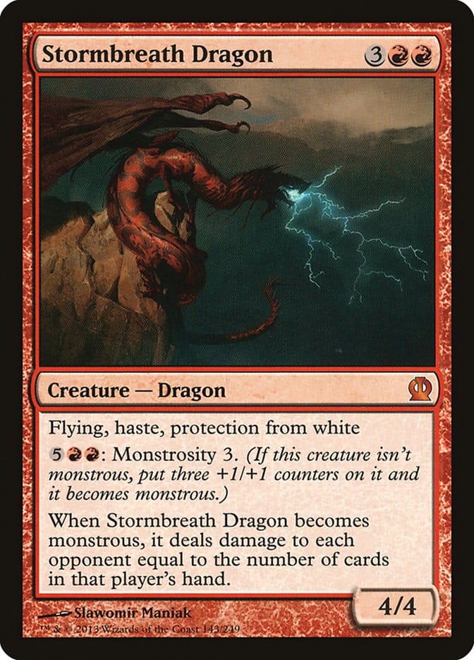 Stormbreath Dragon [Theros] Magic: The Gathering