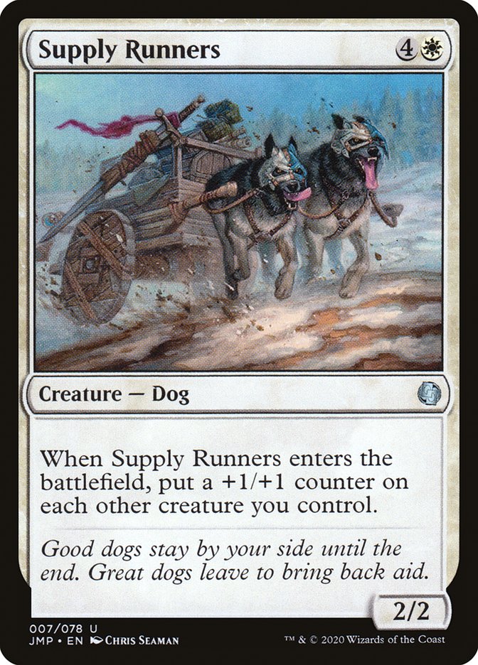Supply Runners [Jumpstart] Magic: The Gathering