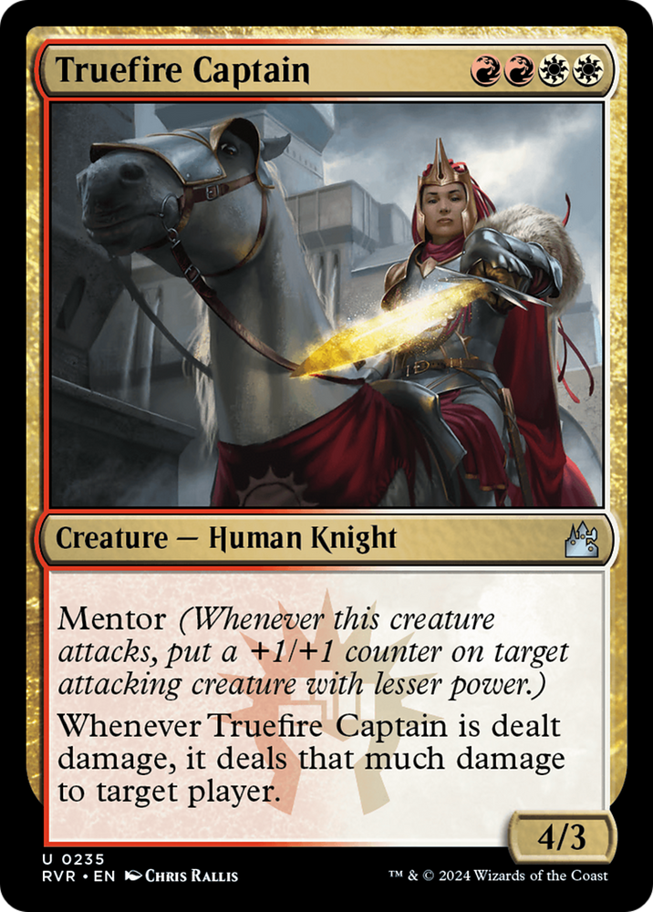 Truefire Captain [Ravnica Remastered] Magic: The Gathering
